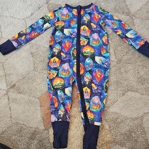 Navy Blue Lion King 🦁 👑 Convertible Footies